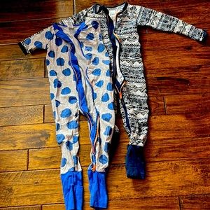Bonds wondersuit pajamas (2) size 3
